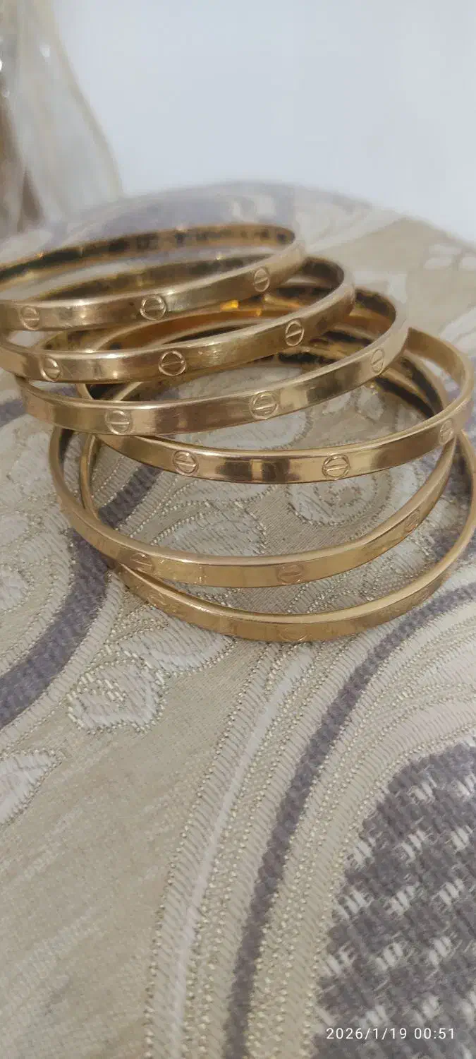 فروش فوری النگو کارتیه|جواهرات|شیراز, تاچارا|دیوار