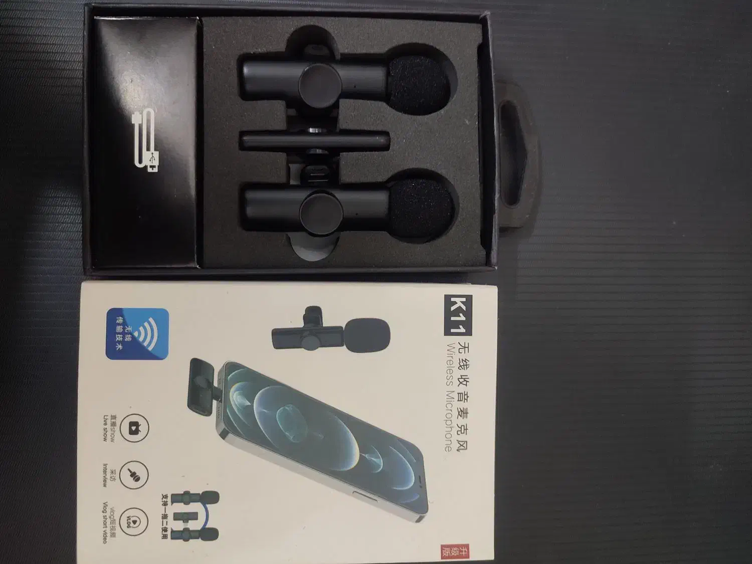 میکروفون یقه ای k11|لوازم جانبی موبایل و تبلت|سمنان, |دیوار