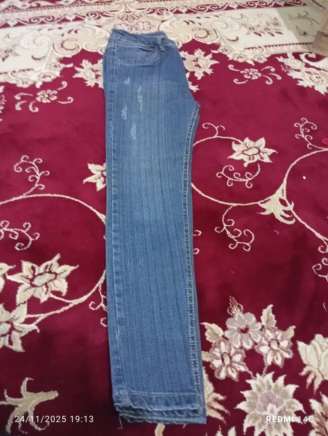 شلوار لی نو نو اصلا یه بارم پا نزده بری 10سال|کفش و لباس بچه|شاهینشهر, خانه کارگر|دیوار