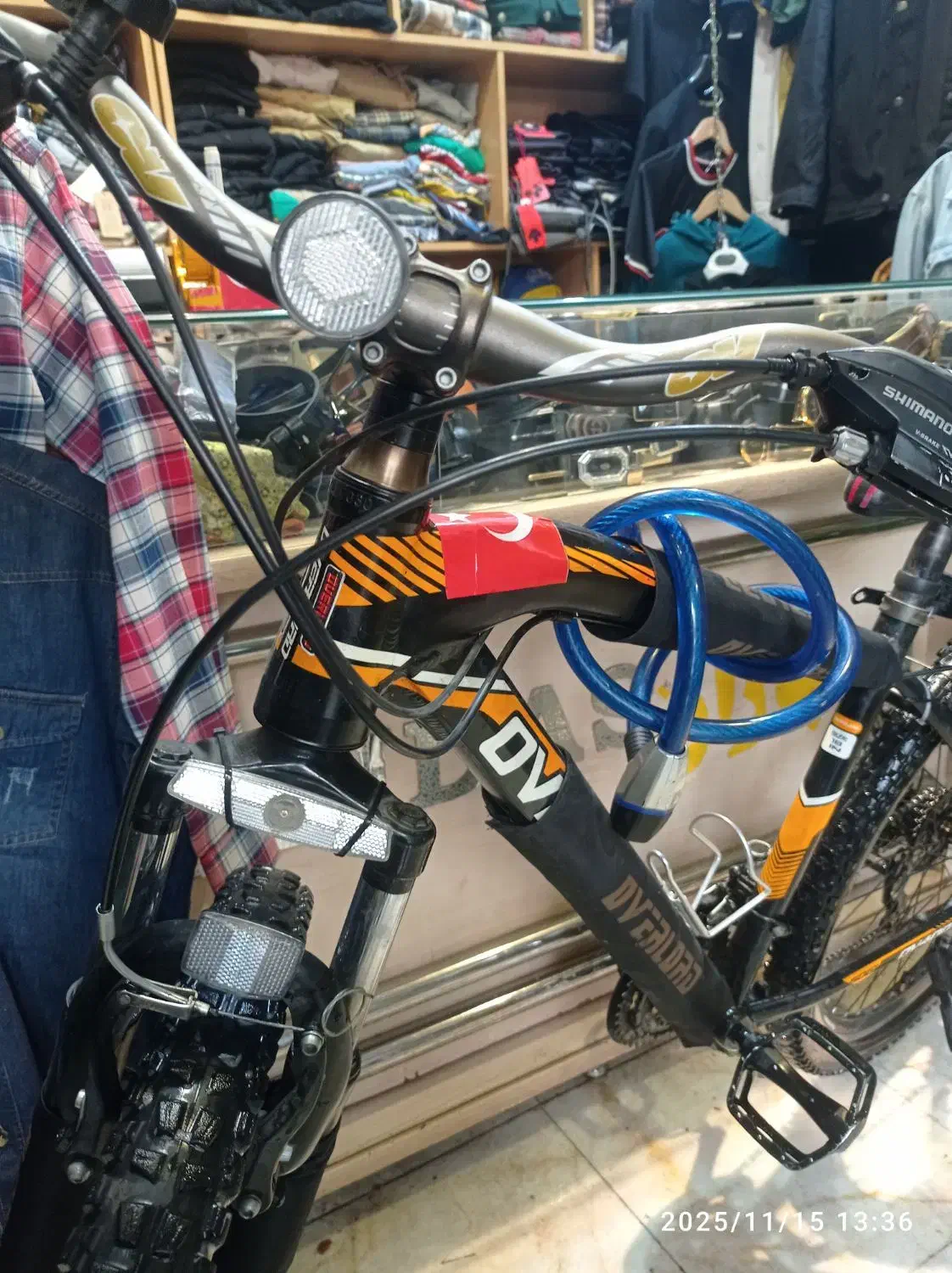 دوچرخه اورلودسایز27/5|دوچرخه، اسکیت، اسکوتر|اسلام‌شهر, مطهری|دیوار