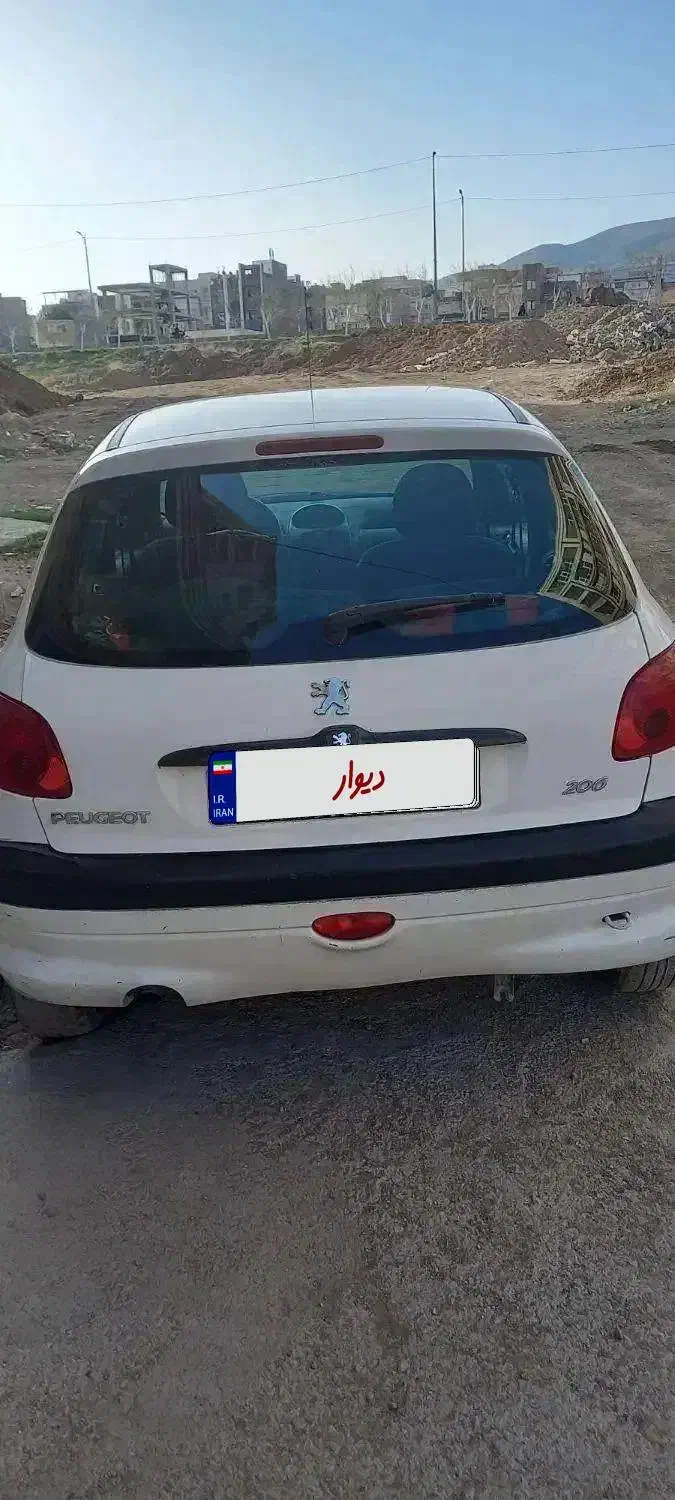 ماشین پژو ۲۰۶ تیپ دو مدل ۸۱|خودرو سواری و وانت|بومهن, |دیوار