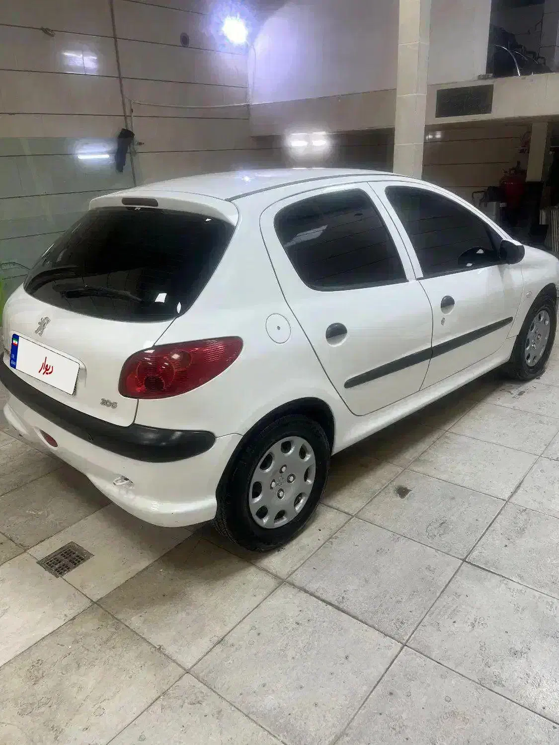 پژو۲۰۶تیپ ۵مدل۹۵|خودرو سواری و وانت|فردیس, شهرک شهید حسینی|دیوار