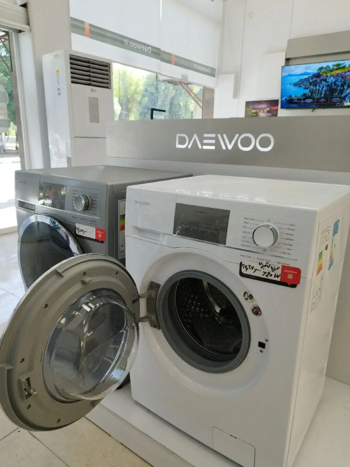 لباسشویی8 کیلویی گیربکسی دوو با تخفیف ویژه|ماشین لباسشویی و خشککن لباس|اهواز, زیتون کارمندی|دیوار