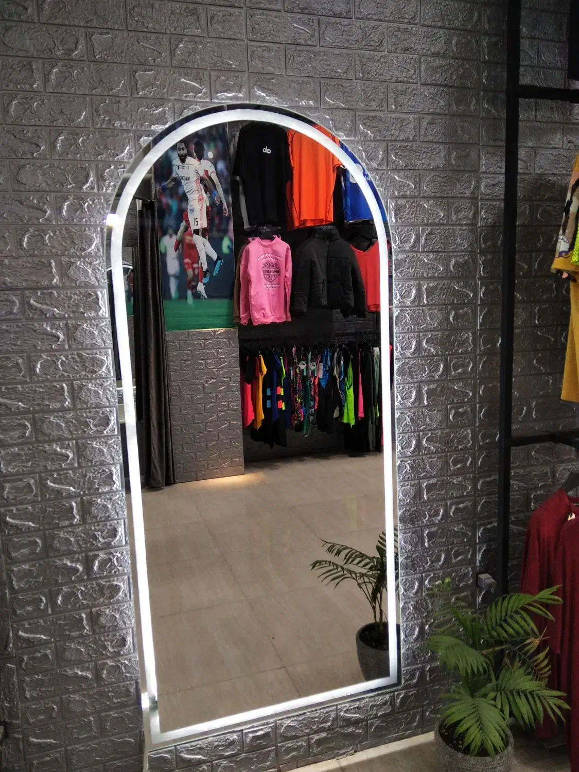 آیینه قدی دارای نور مخفی|آینه|بجنورد, |دیوار