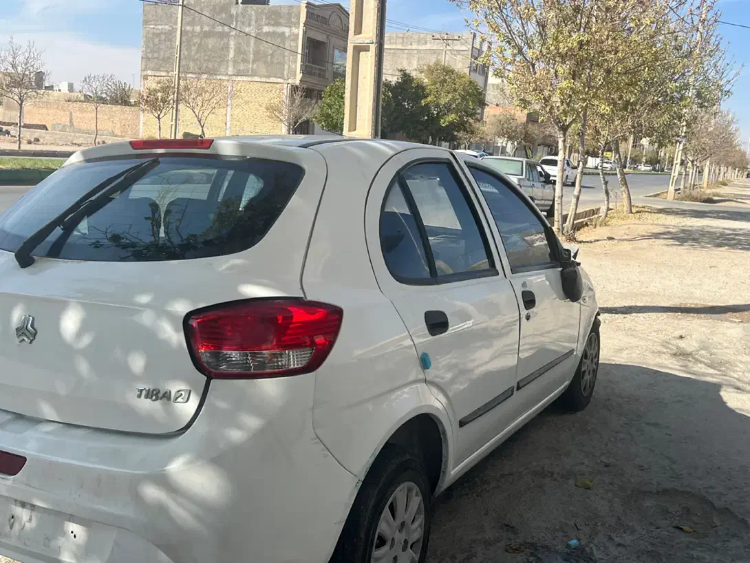 تیبا ۲مدل ۹۷زاپاس زیر نرفته تصادفی|خودرو سواری و وانت|اسفراین, |دیوار