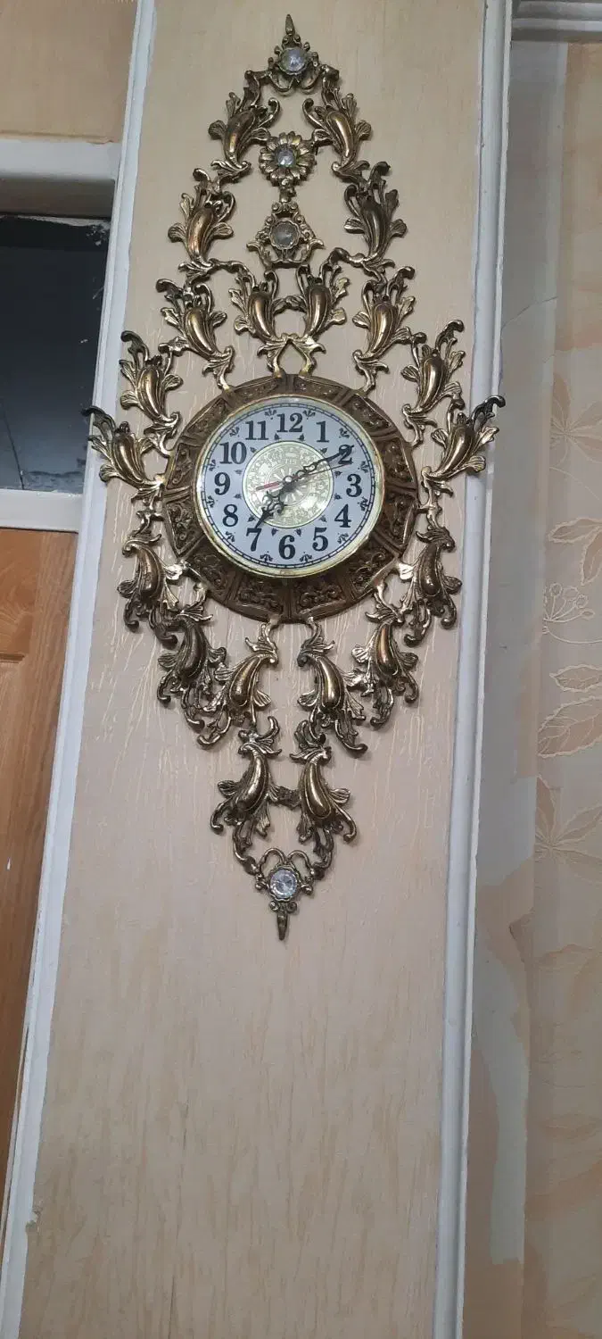 ساعت دیواری و کتیبه پرده|ساعت دیواری و تزئینی|ابهر, |دیوار