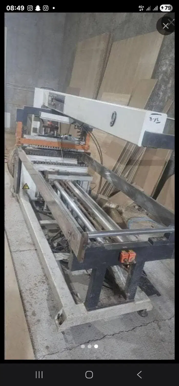 دستگاه الیت زن۶۴مته ام دی اف+ لبه چسبان۴ایسگاه|ماشینآلات صنعتی|بهارستان, |دیوار