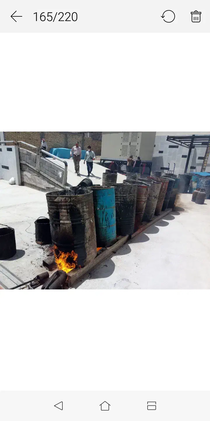 ایزوگام قیرگونی آسفالت محوطه|خدمات پیشه و مهارت|مهاجران, |دیوار