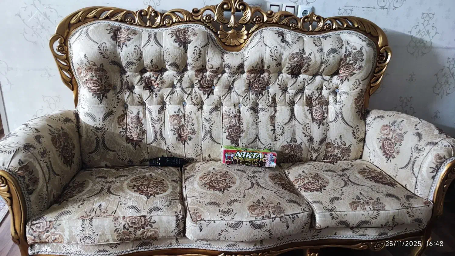 مبل سلطنتی ۹نفره|مبلمان خانگی و میز عسلی|بیرجند, |دیوار