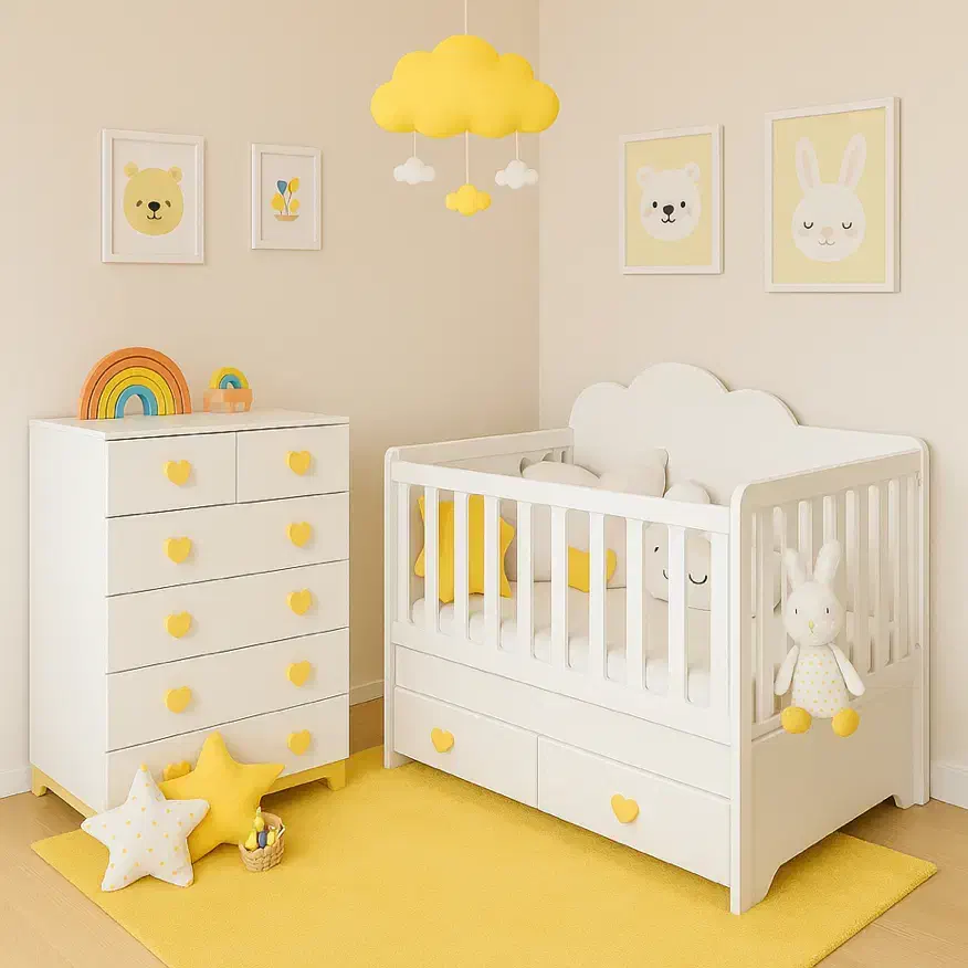 تخت و کمد سرویس خواب کودک نوزاد و نوجوان|اسباب و اثاث بچه|چهاردانگه (تهران), |دیوار