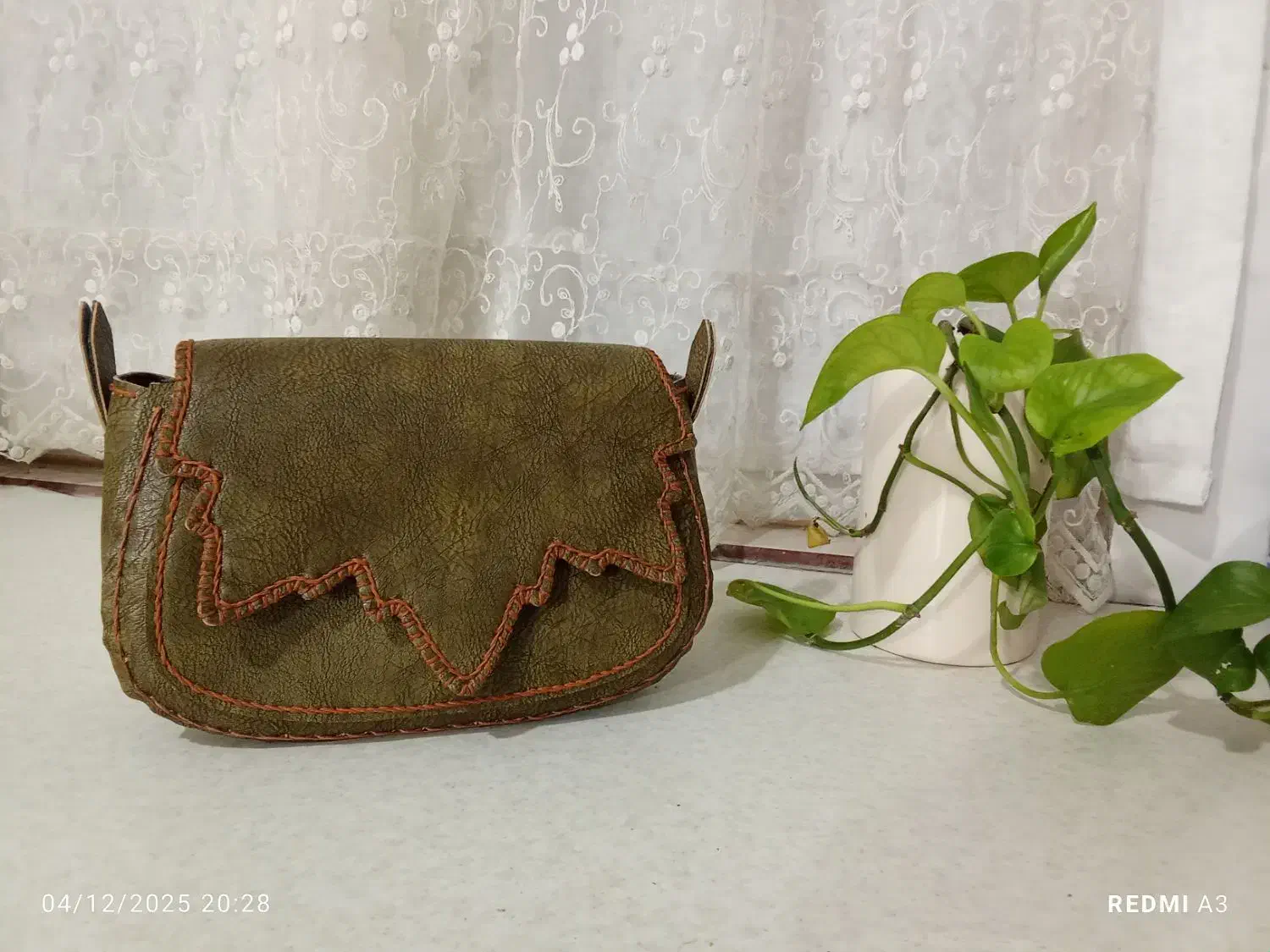 کیف چرم دست دوز مدل برگ|کیف، کفش، کمربند|محمدشهر, محمدشهر|دیوار
