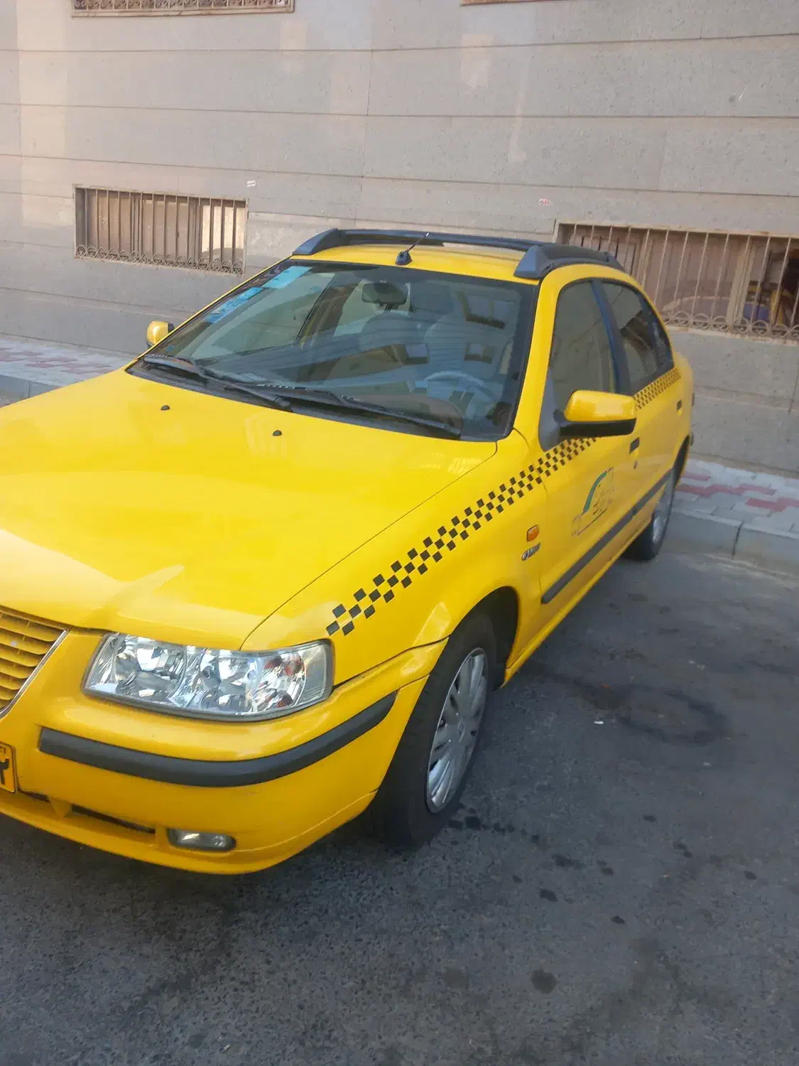 تاکسی سمند ef7 فرودگاه مدل 95|خودرو اجاره‌ای|تهران, شهر زیبا|دیوار