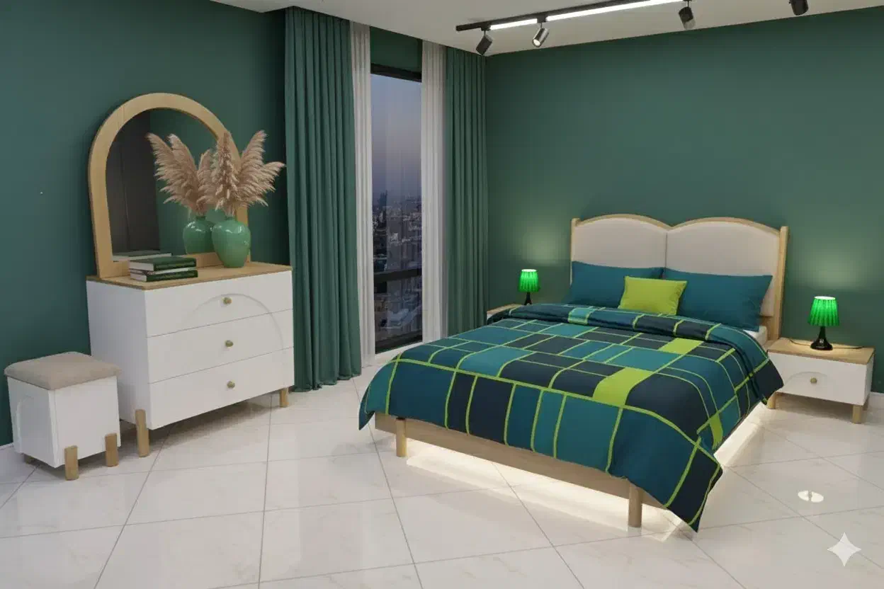 سرویس خواب نوجوان|تخت و سرویس خواب|شاندیز, |دیوار