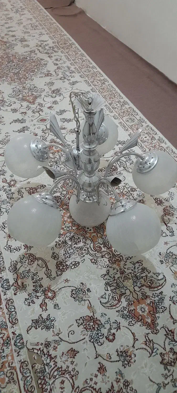 لوستر ۶ شاخه|لوستر و چراغ آویز|تبریز, |دیوار