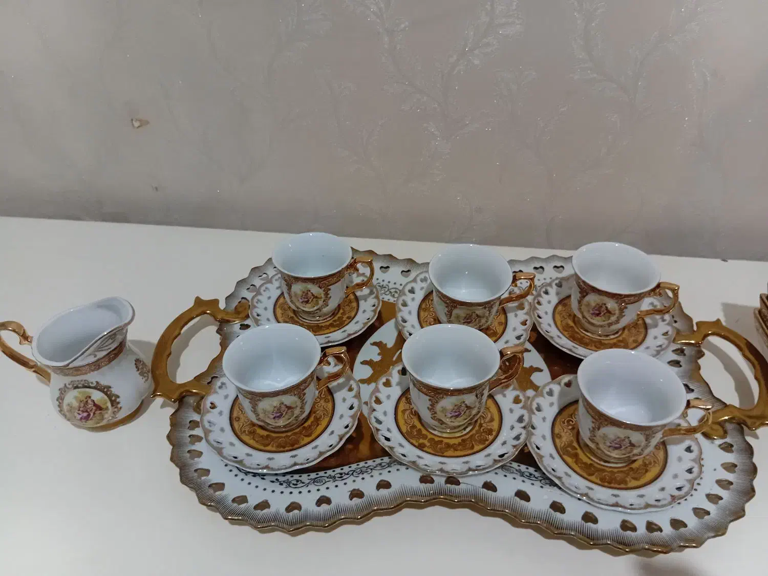 تعدادی لوازم منزل به فروش میرسد نو و در حد نو|ظروف سرو و پذیرایی|رباطکریم, رباطکریم|دیوار