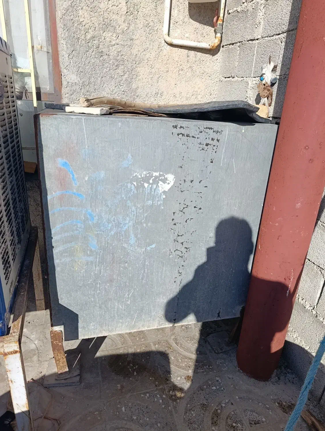 تانکر هزار لیتری باورق گالوانیزه|ابزارآلات|آبدانان, |دیوار