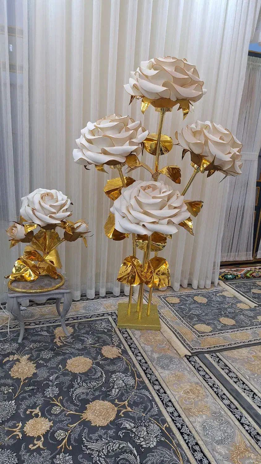 چهار شاخه بدون آباژور|گل مصنوعی|اردبیل, |دیوار