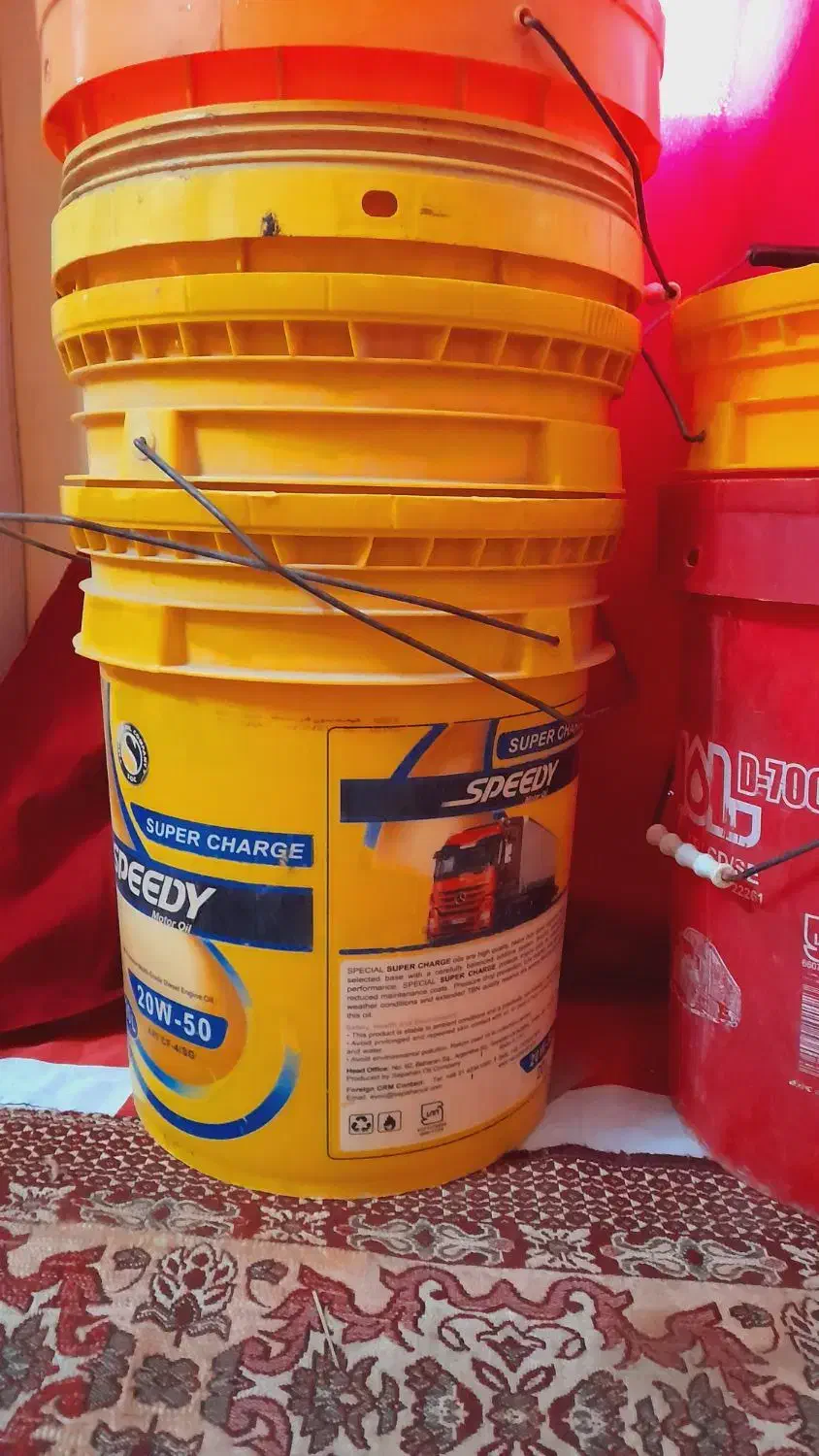 سطل پلاستیکی|ظروف نگهدارنده، پلاستیکی، یک‌بارمصرف|یزد, |دیوار