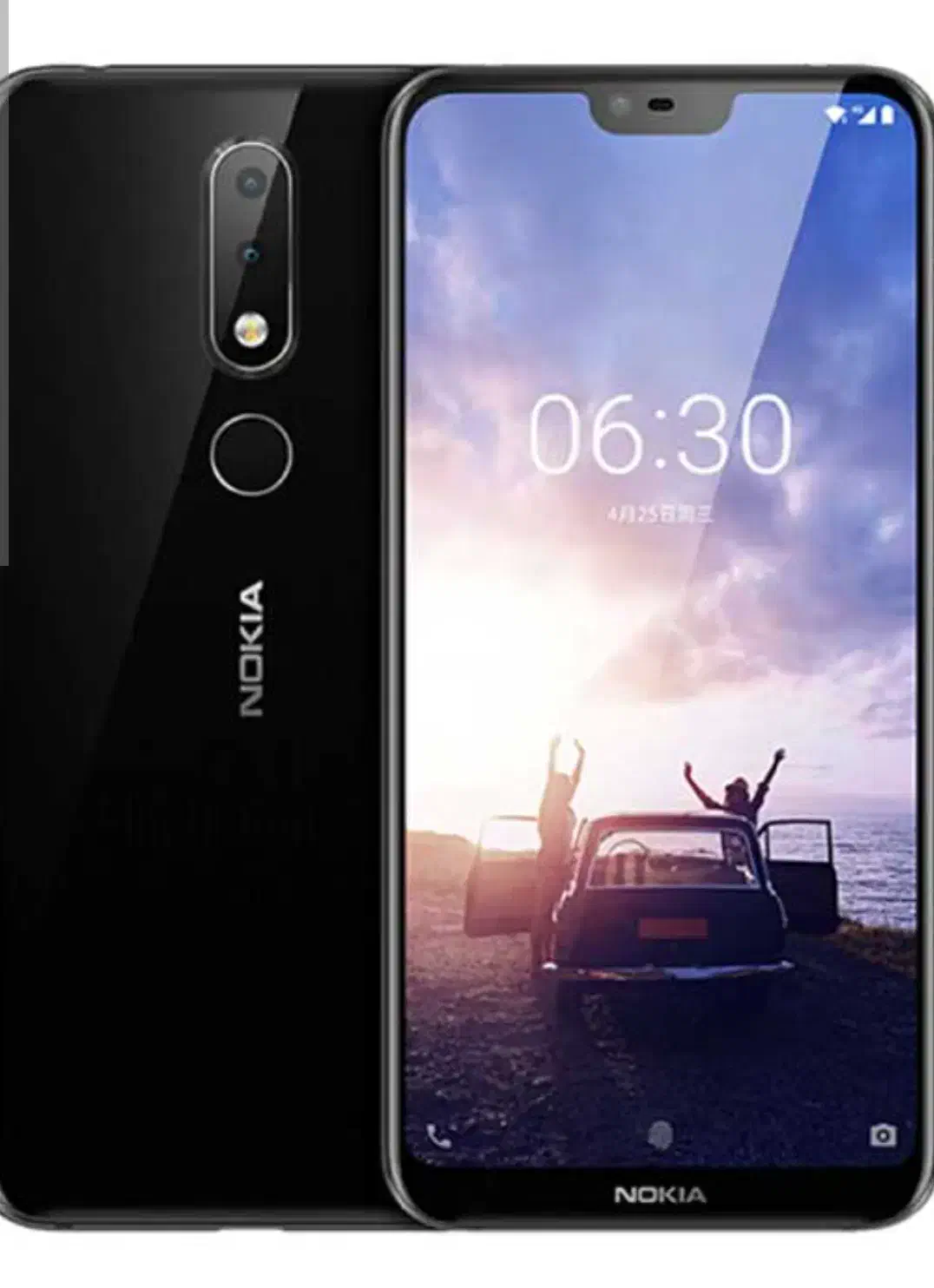 nokia 6.1 plus بدون کوچکترین خط و خش|موبایل|رشت, منظریه|دیوار