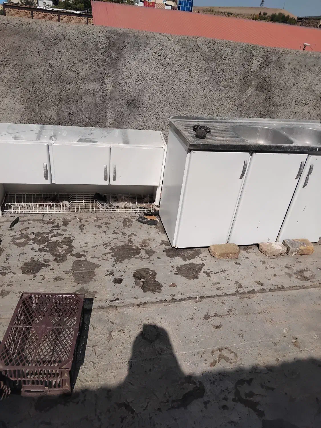 سماور ابچکان ظرفشویی با سنک دشوری فرنگی یخچال|یخچال و فریزر|میانه, |دیوار