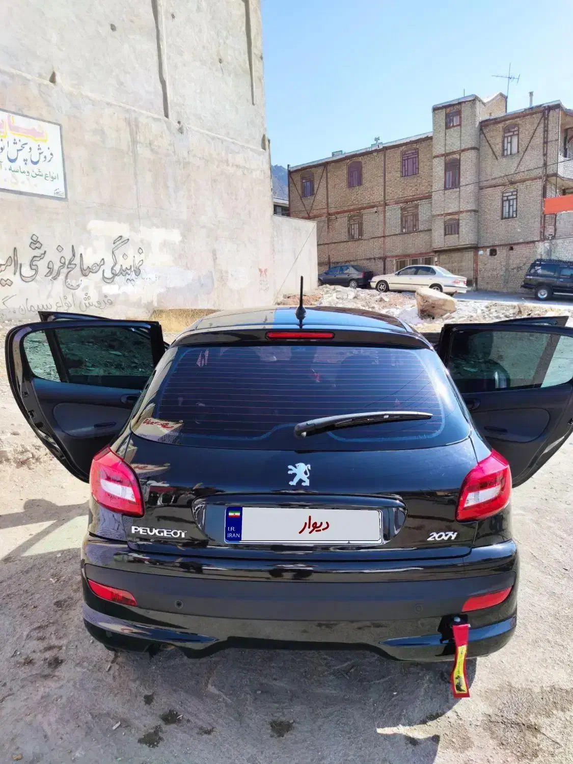 پژو 207 پانوراما رینگ فولادی|خودرو سواری و وانت|خرمآباد, |دیوار