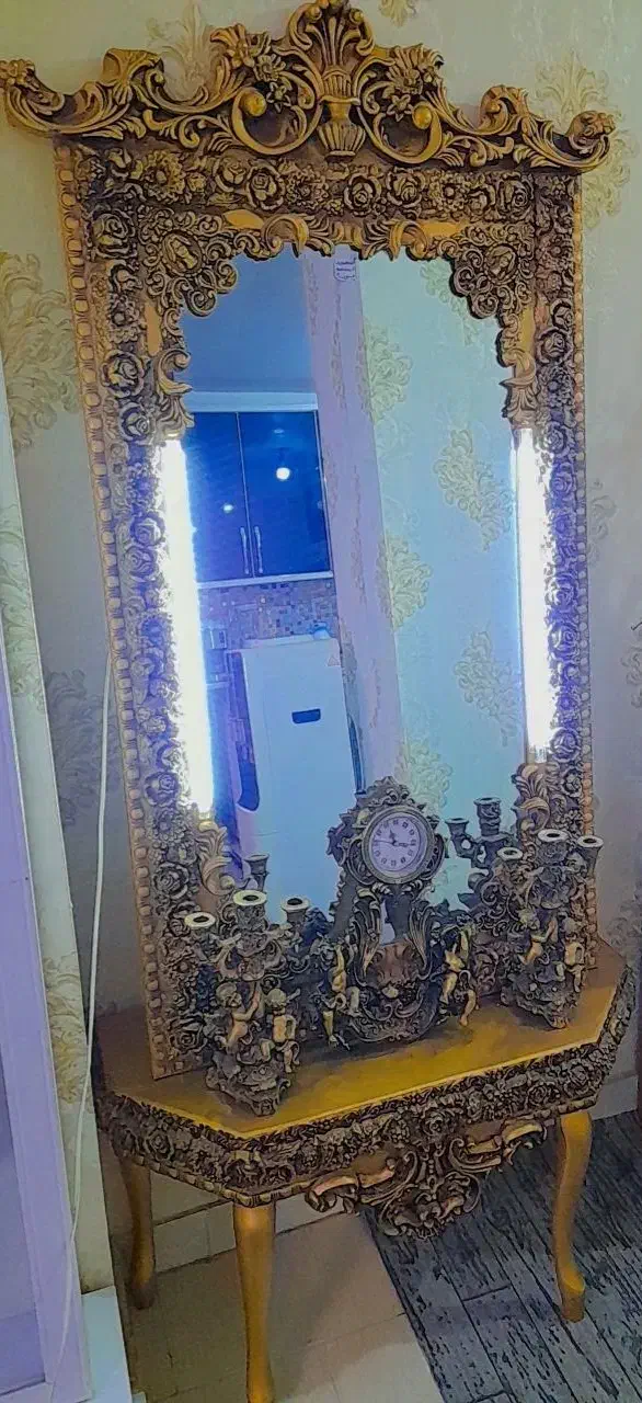 آینه کنسول|مبلمان خانگی و میز عسلی|بندرعباس, |دیوار