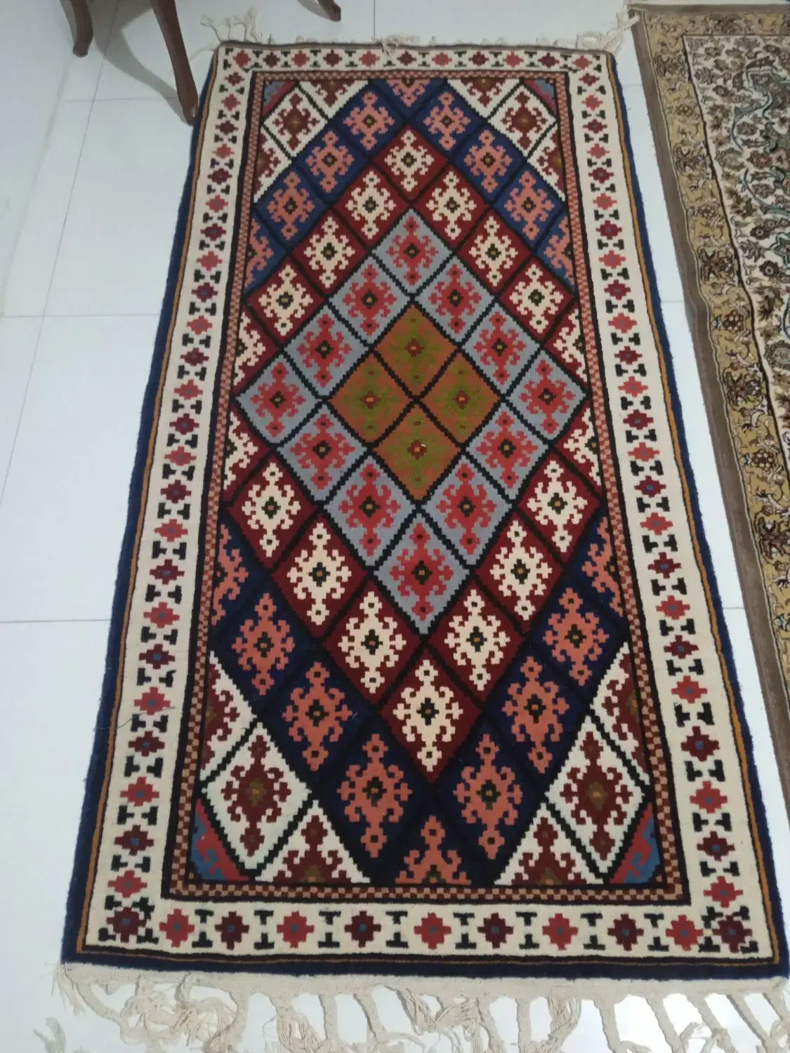گلیم|گلیم، جاجیم، گبه|سامان, |دیوار