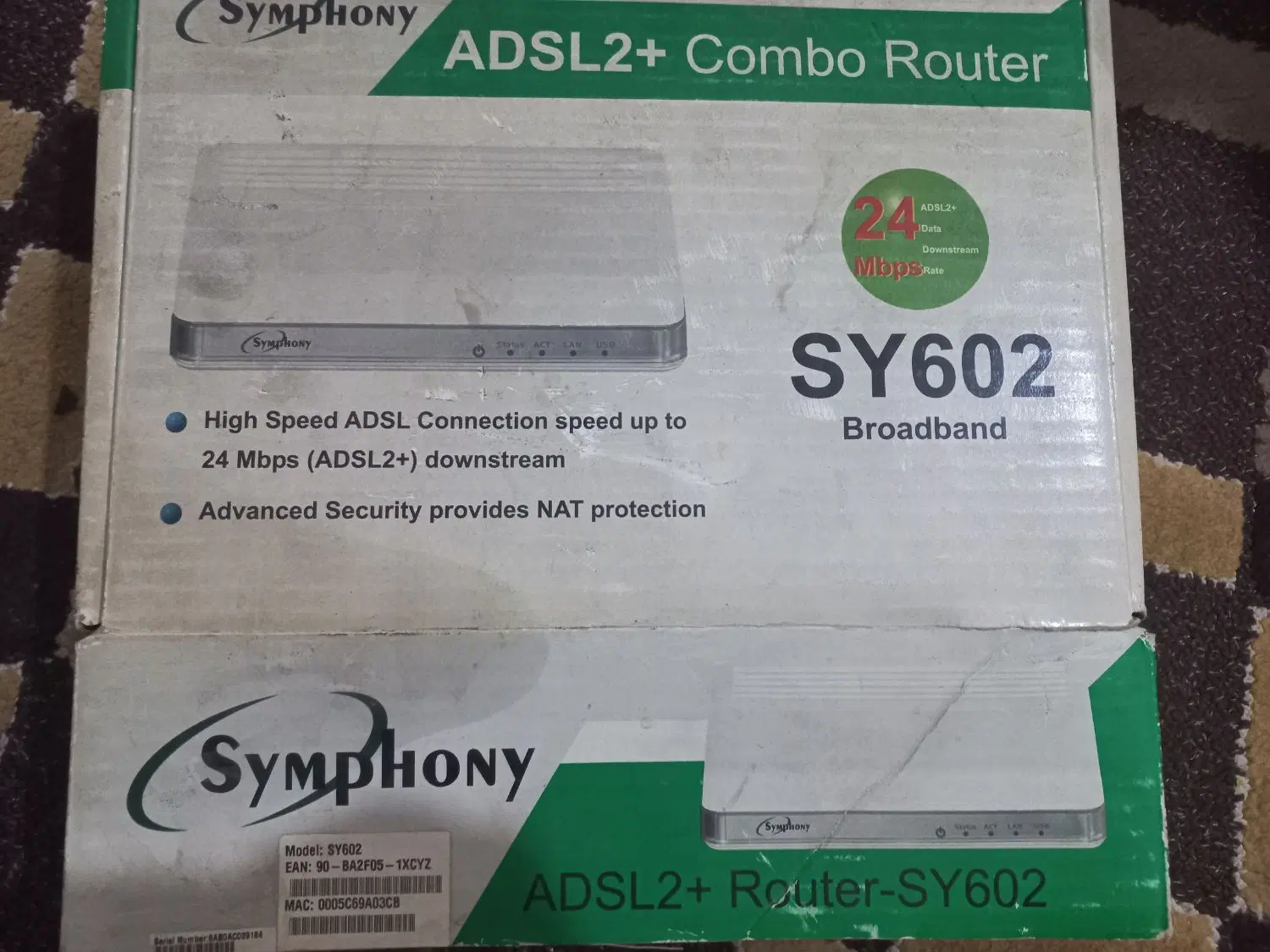 ADSL2|مودم و تجهیزات شبکه|اهواز, شهرک اکباتان|دیوار
