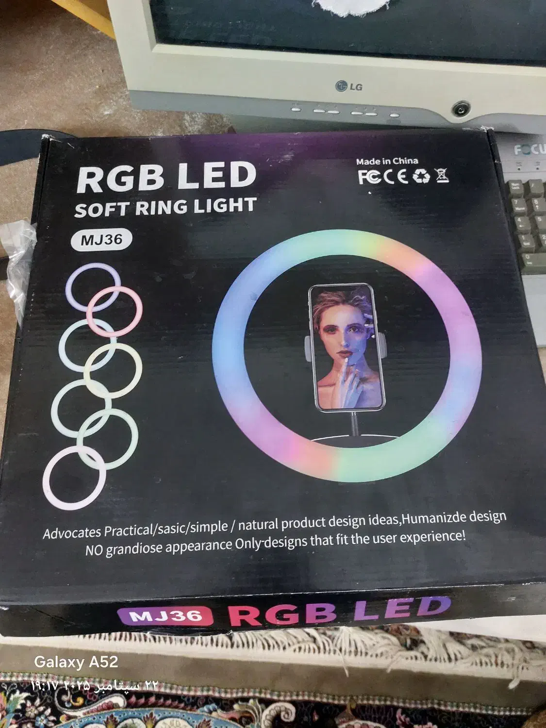 رینگ لایت نو نو|دوربین عکاسی و فیلم‌برداری|اردکان, |دیوار