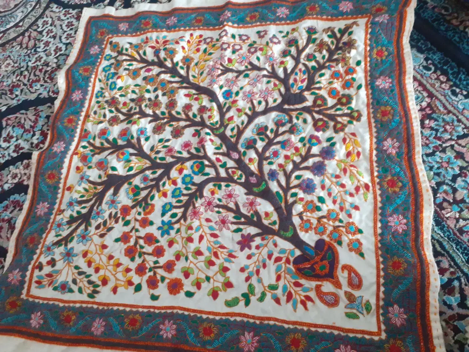 پته|پرده، رانر، رومیزی|کرمان, |دیوار