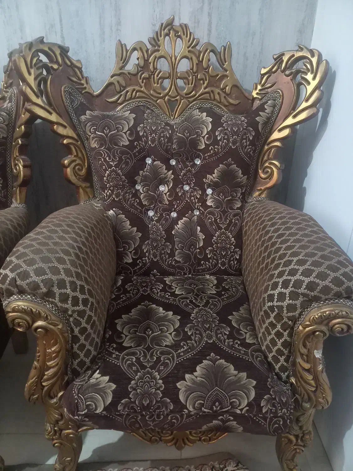 مبل سلطنتی|مبلمان خانگی و میز عسلی|مبارکه, |دیوار