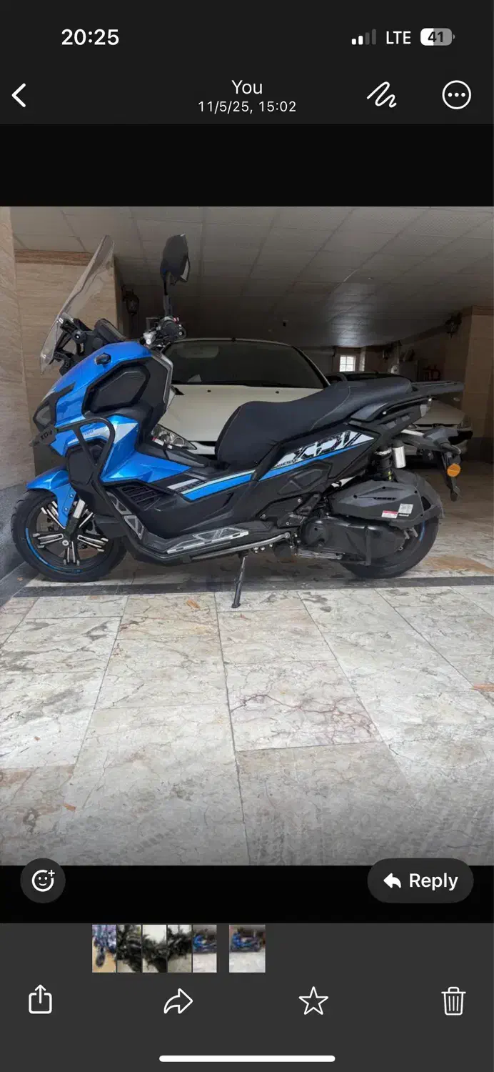 موتور سیکلت xdv250|موتورسیکلت|رشت, بازار|دیوار