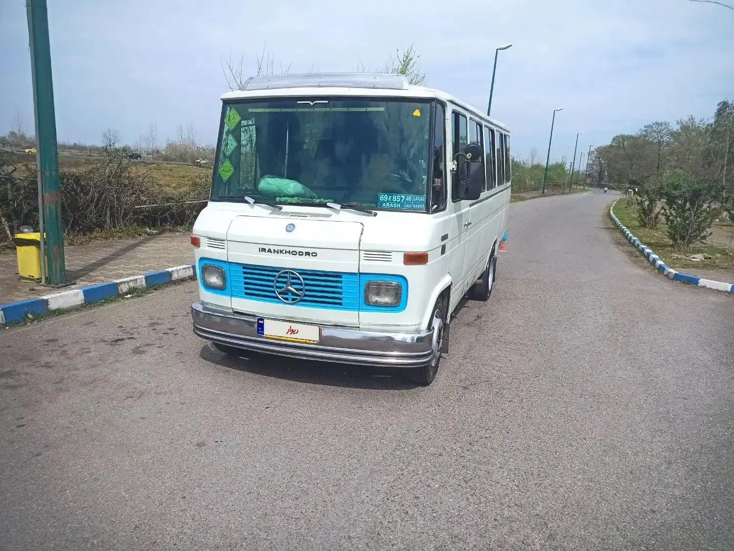 مینی بوس بنز مدل ۸۰ سند پلاک ۶۰|خودرو سنگین|رشت, لاکان شهر|دیوار