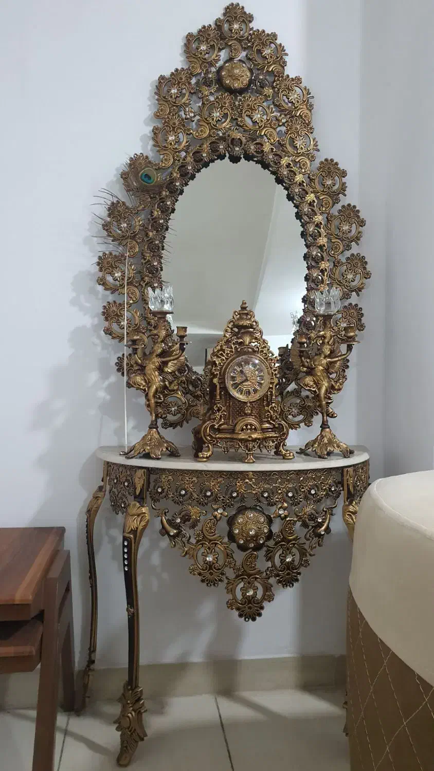 آینه کنسول|بوفه، ویترین، کنسول|بندرعباس, |دیوار