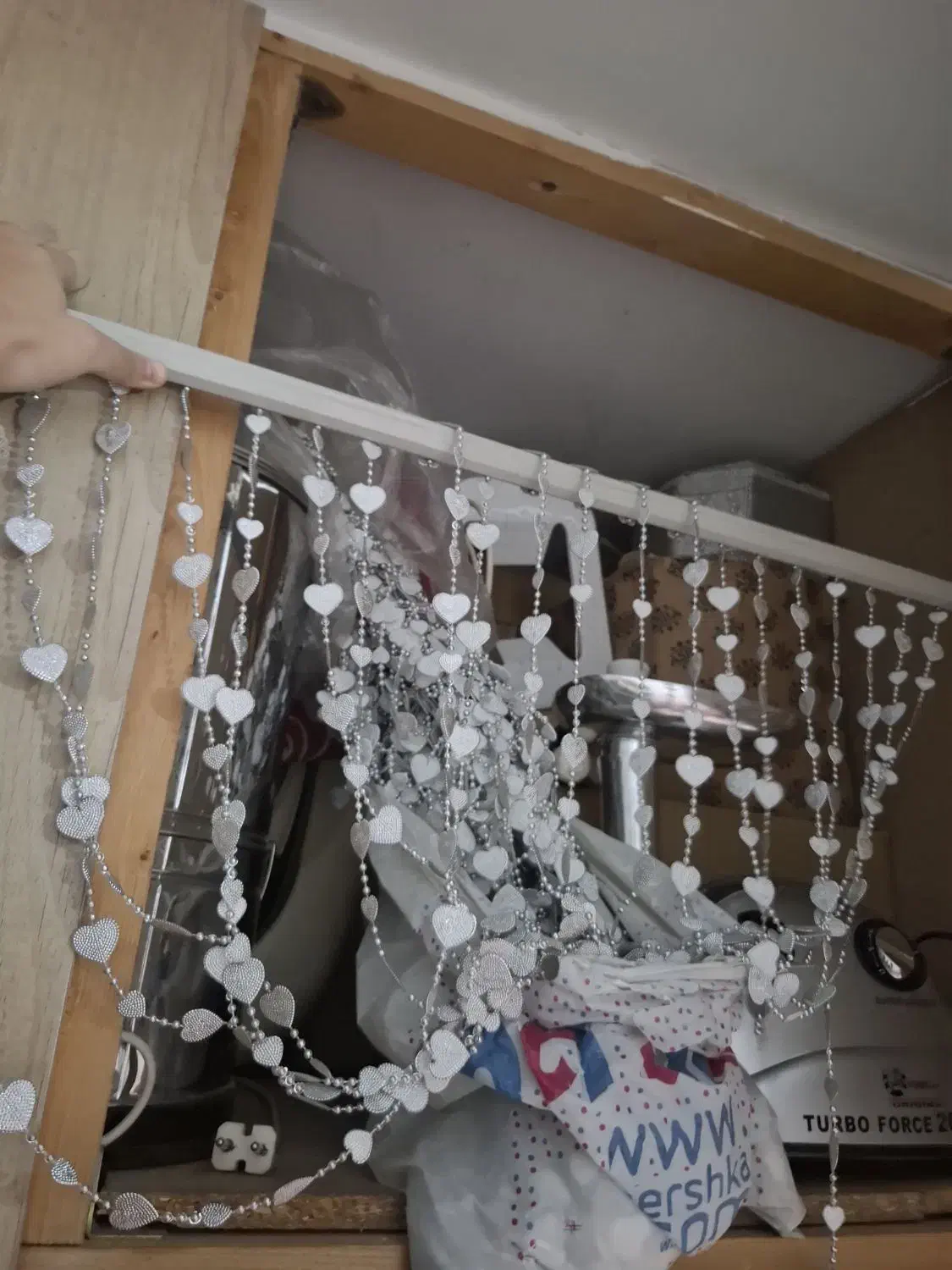 پرده آویز فلزی|پرده، رانر، رومیزی|کرج, حصارک پایین|دیوار