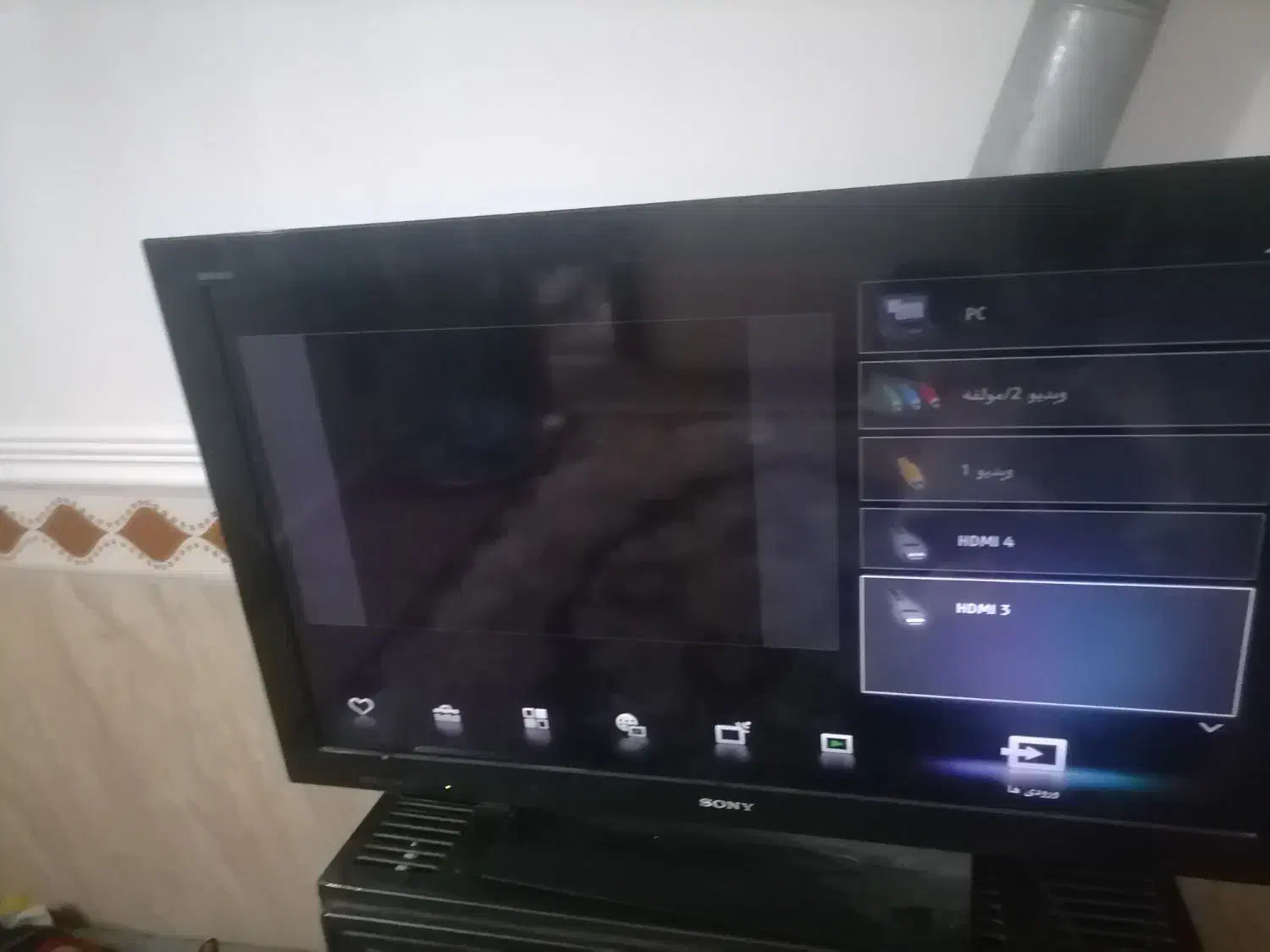 تلوزیون ال سی دی سونی|تلویزیون و پروژکتور|گرگان, |دیوار