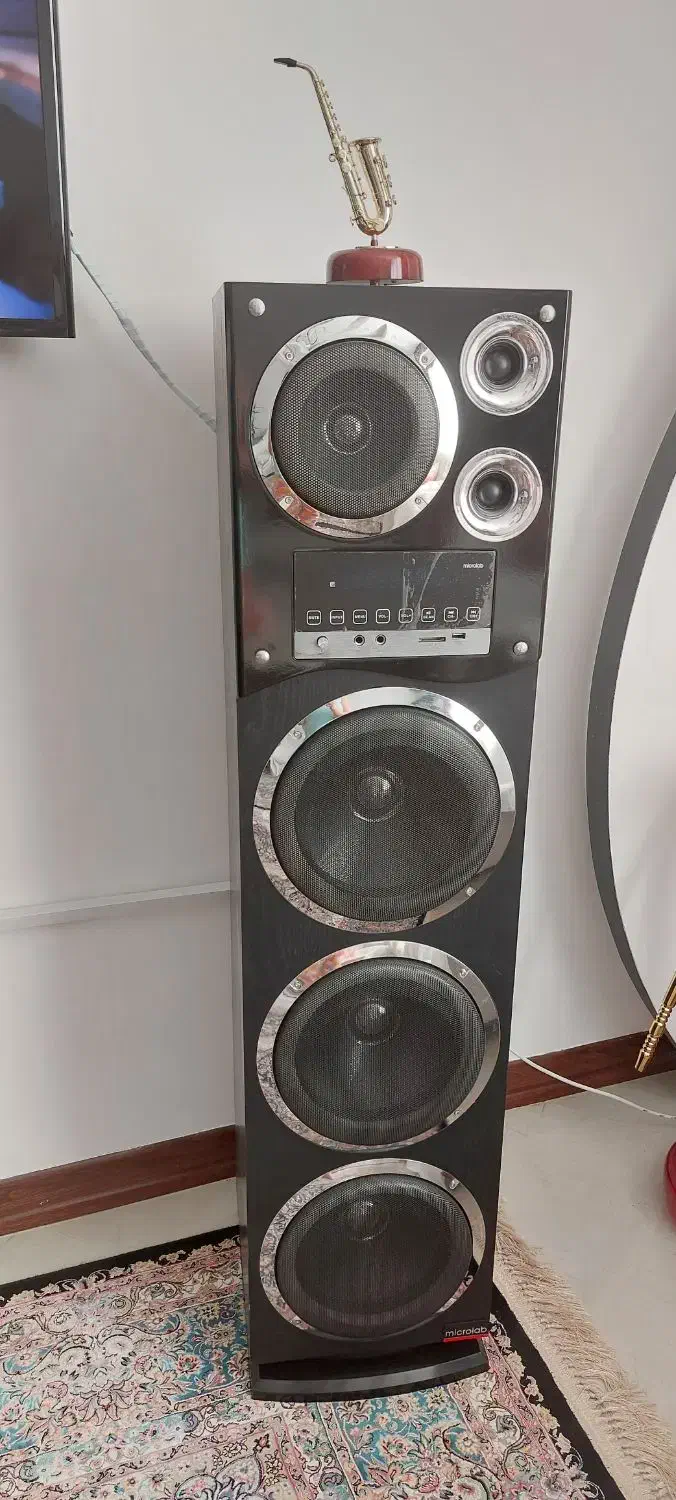 اسپیکر خانگی میکرولب کاملا نو|سیستم صوتی خانگی|رشت, پل تالشان|دیوار