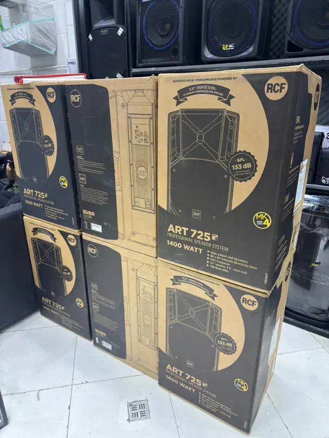 Rcf 725 mk4 با گارانتی شیدکو|سیستم صوتی خانگی|قم, سعادتی|دیوار