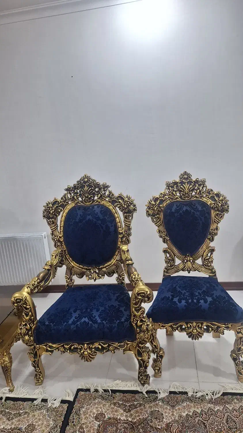 مبل سلطنتی مصری استیل چوب راش|مبلمان خانگی و میز عسلی|چهاردانگه (تهران), |دیوار