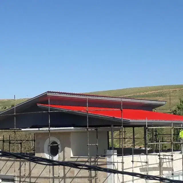 شیروونی کار،سقف شیبدار،اسکلت فلزی ورق ونما کار|خدمات پیشه و مهارت|هشتگرد, شهرک بعثت|دیوار