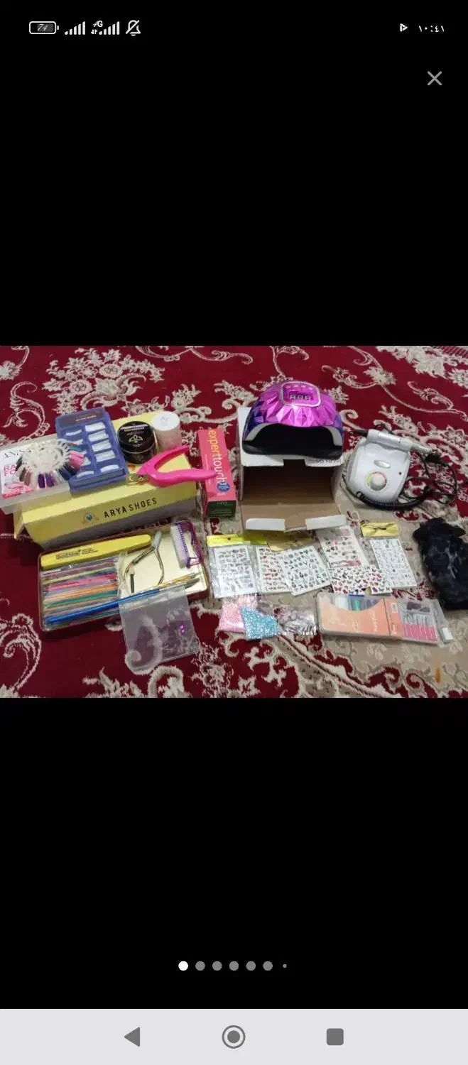 لوازم کاشت ناخن|آرایشی، بهداشتی، درمانی|همدان, |دیوار