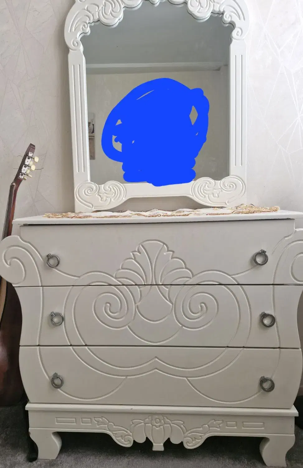 سرویس تخت خواب دونفره|تخت و سرویس خواب|آستانه اشرفیه, |دیوار