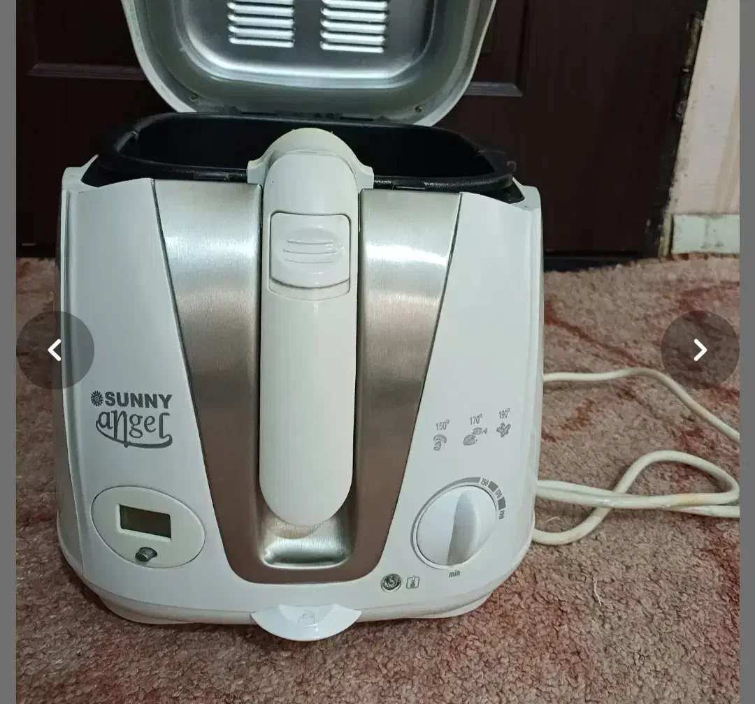 سرخکن سانی نو و چای ساز سانی کار کرده|اجاق گاز و لوازم برقی پخت‌وپز|گلبهار, شهر جدید گلبهار|دیوار