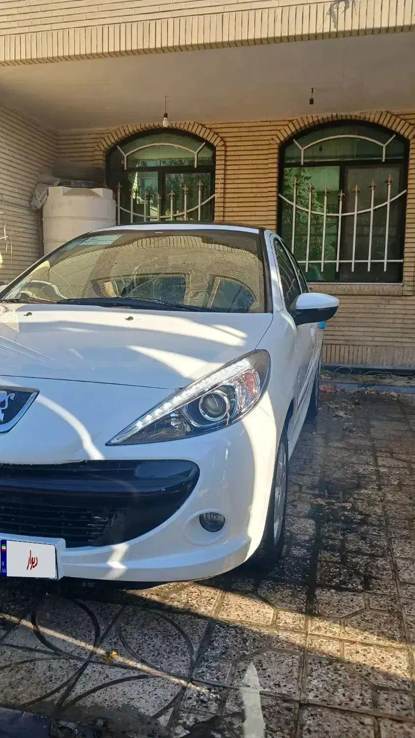 ۲۰۷ پانا سقف شیشه ای رینگ فولادی  صفر ۱۴۰۴|خودرو سواری و وانت|ملارد, |دیوار