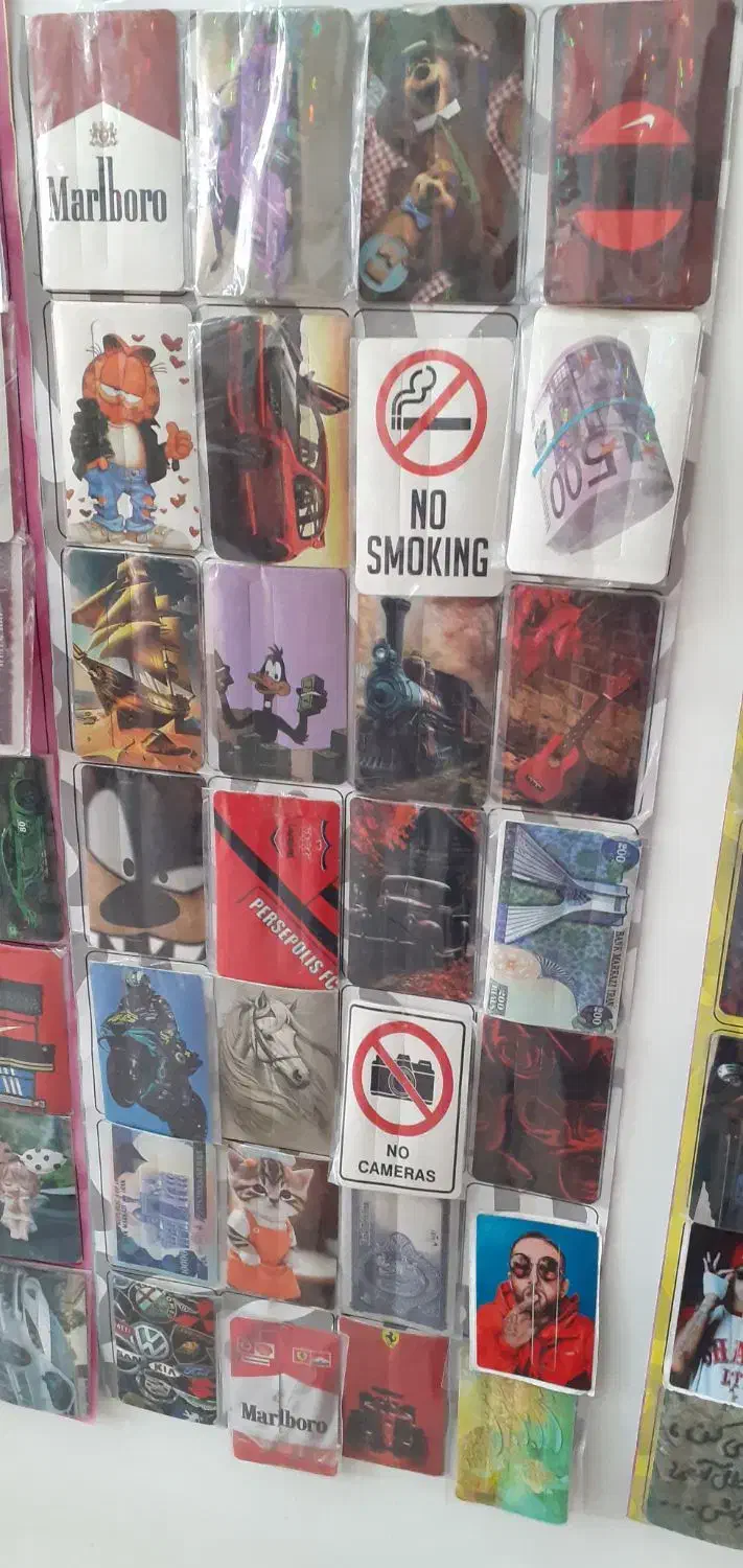 برچسب کارت بانکی|لوازم التحریر|قائن, |دیوار