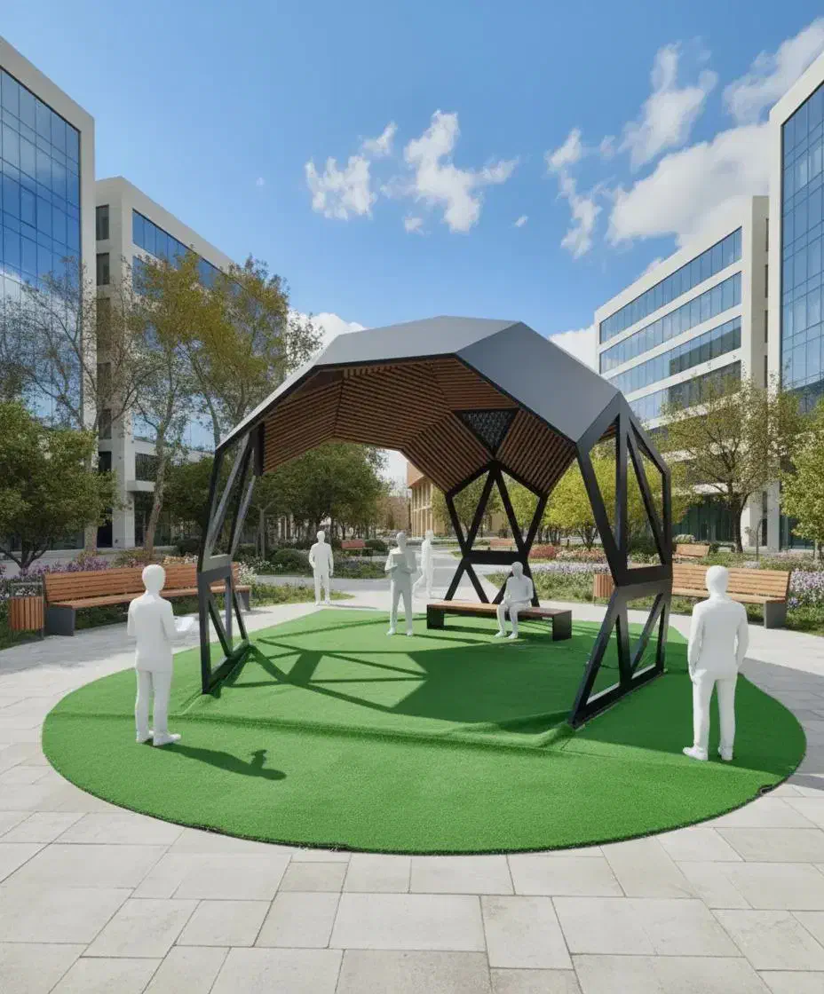 آلاچیق پلی گونی|مصالح و تجهیزات ساختمان|تهران, قلهک|دیوار