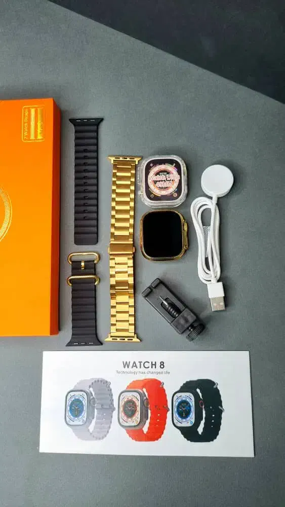 پک ساعت هوشمند اپل واچ طلایی اف فروشگاه|ساعت|اردبیل, |دیوار