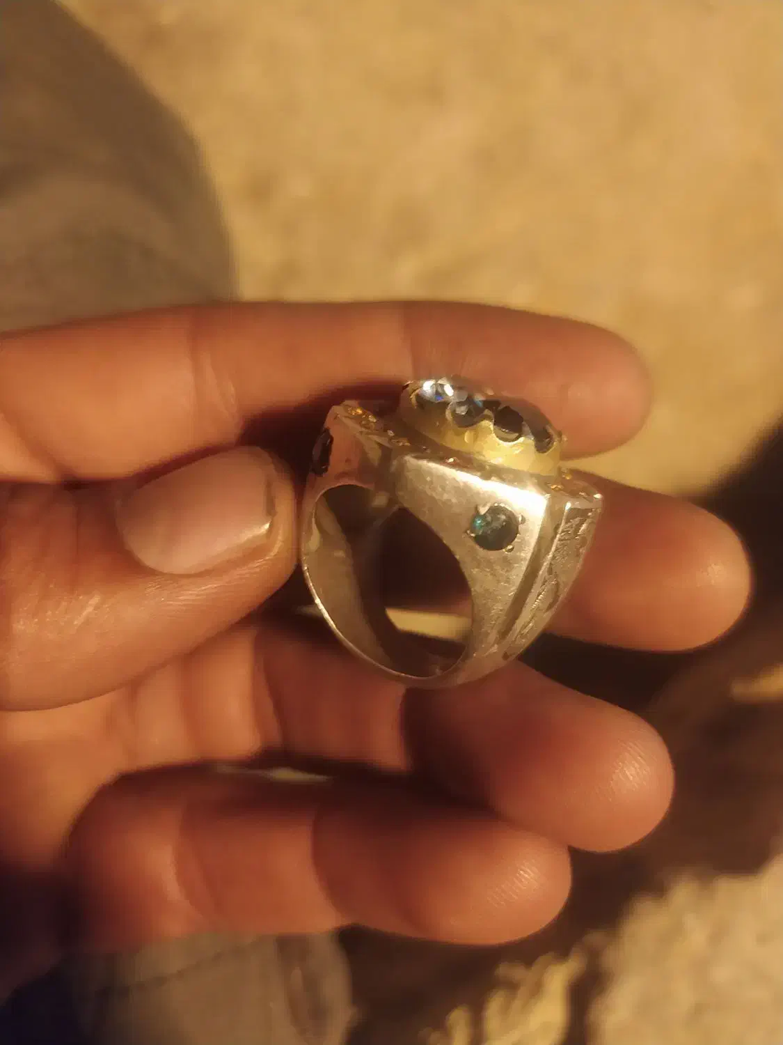 انگشتر موزنایت|جواهرات|قشم, |دیوار