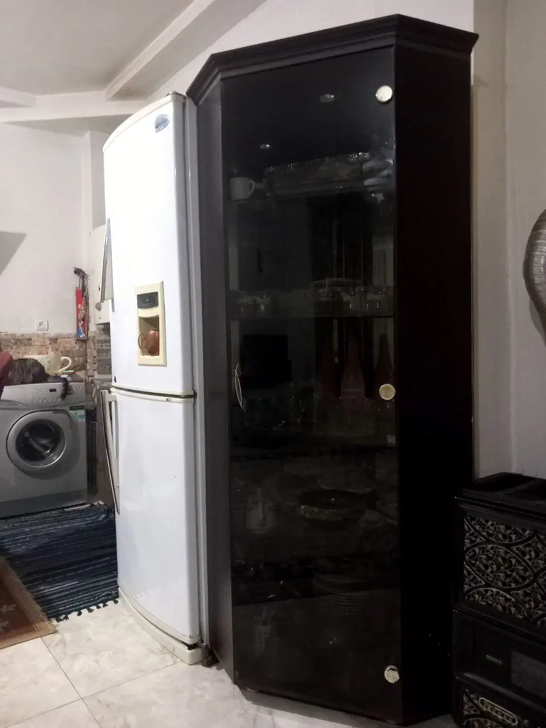 بوفه|بوفه، ویترین، کنسول|هچیرود, |دیوار