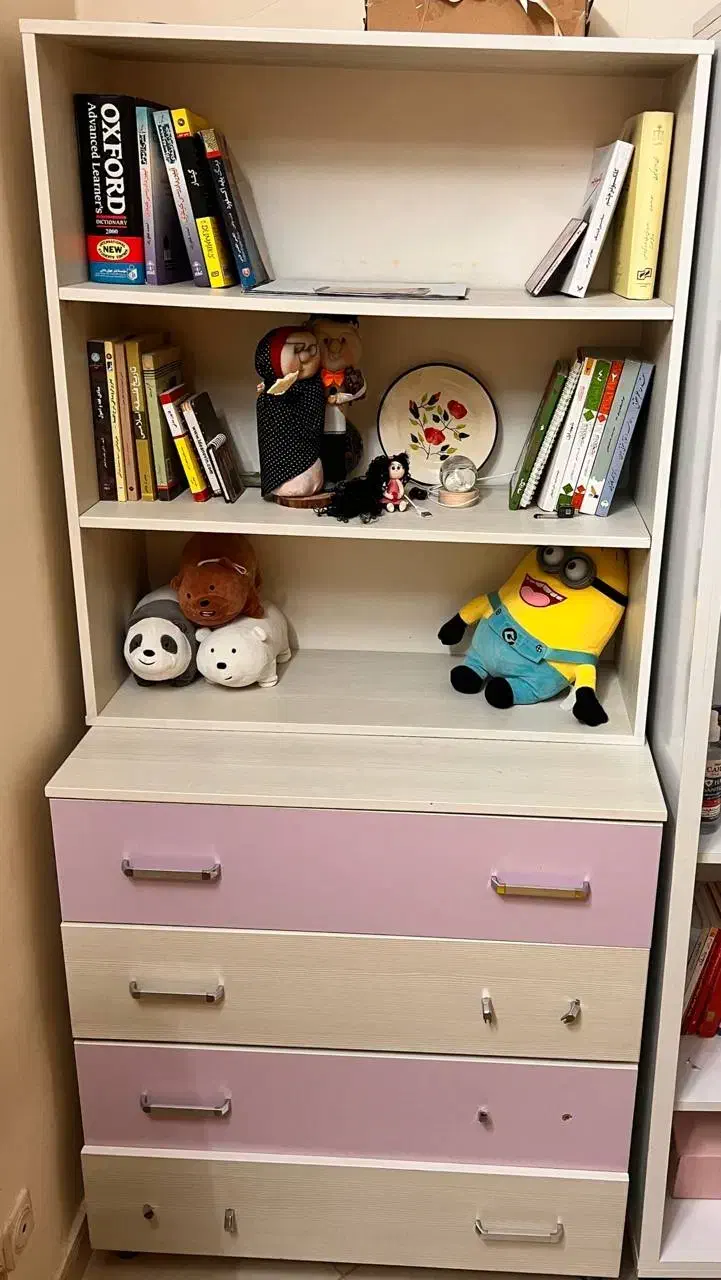 کمد لباس دو درب.کتابخانه صندلی راک راک چیر|جاکفشی، کمد، دراور|مشهد, زمانه|دیوار